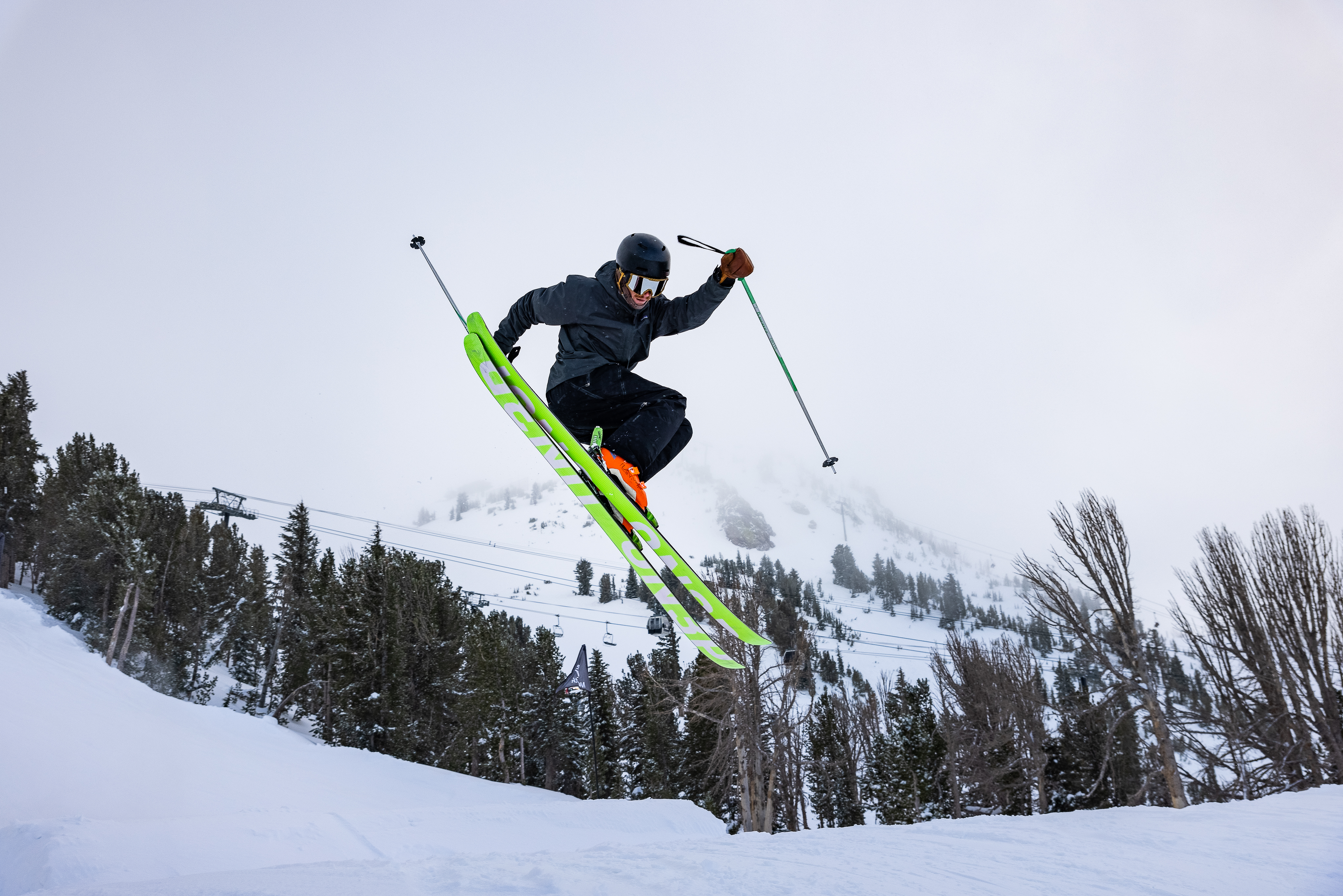 Skiing at Mammoth Mountain