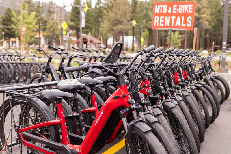 Electric Bikes at Footloose Sports