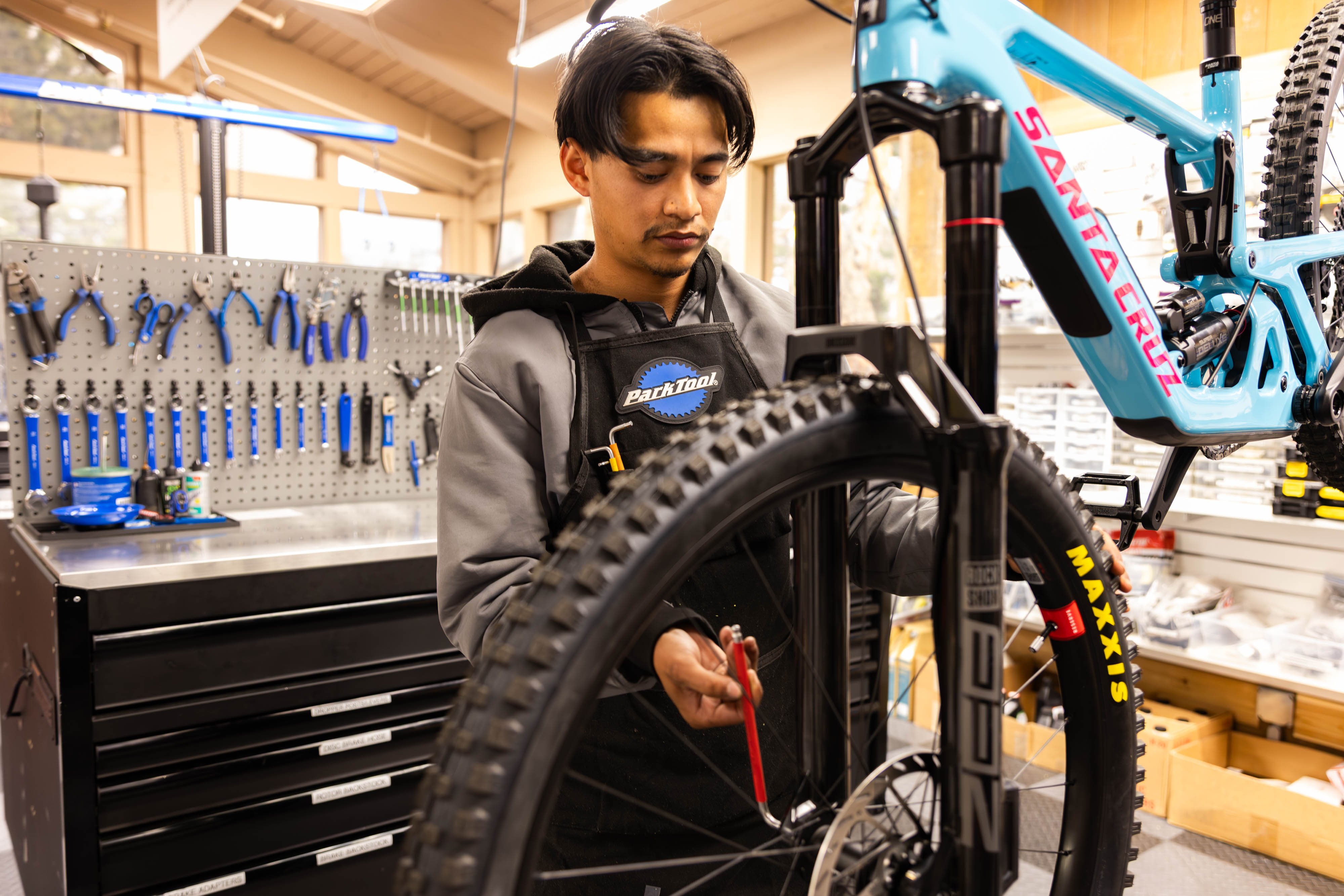 Bike Repair at Footloose Sports