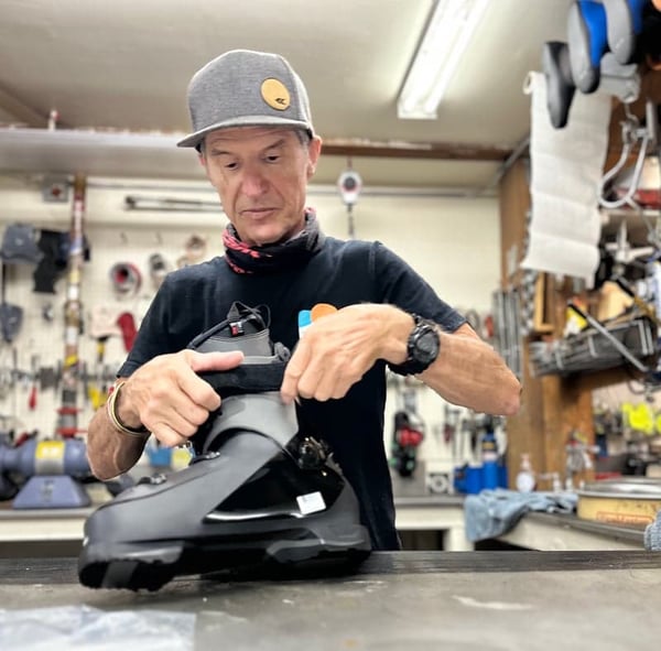 Ski boots at Footloose Sports