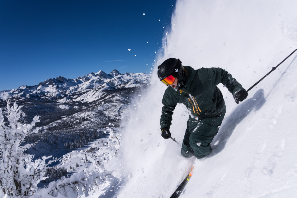 Skiing down Mammoth Mountain, Chris Pondella-1