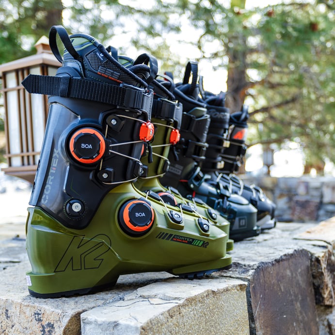 Ski boots at Footloose Sports