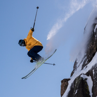 Skiing at Mammoth Mountain