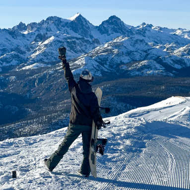 Top of Mammoth Mountain