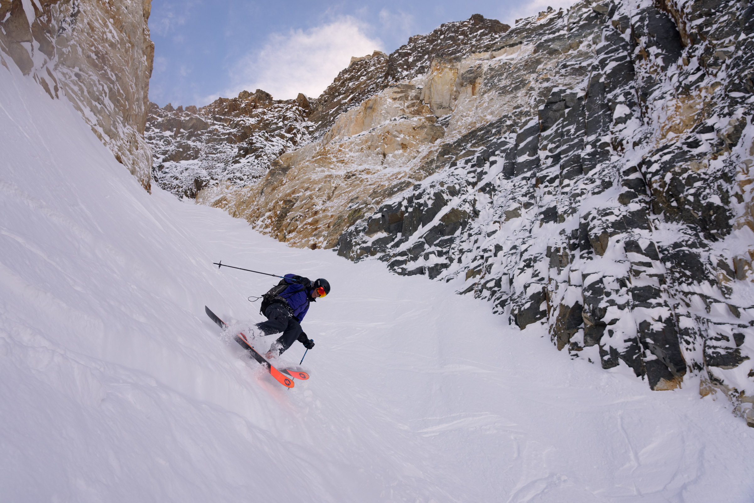 Skier at Mammoth Mountain